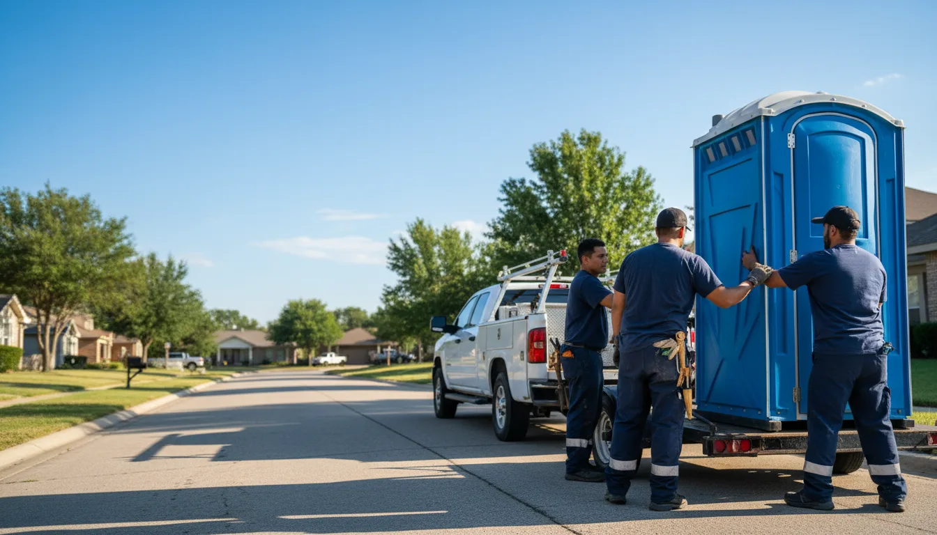 Portable Toilet Rental in Maypearl, TX near me